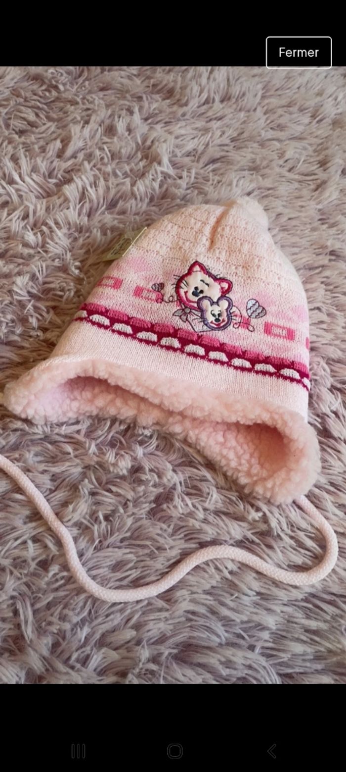 Bonnet 6/12 Mois NEUF avec Étiquette