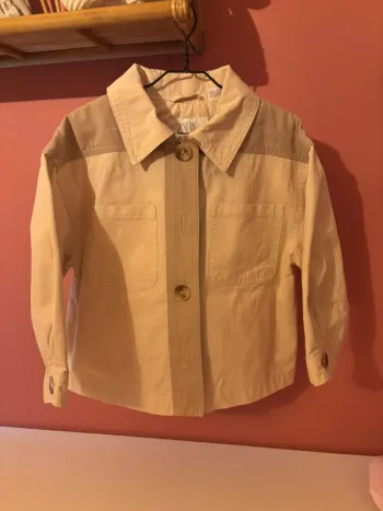 Trench / surchemise beige Zara 3-4Y/104