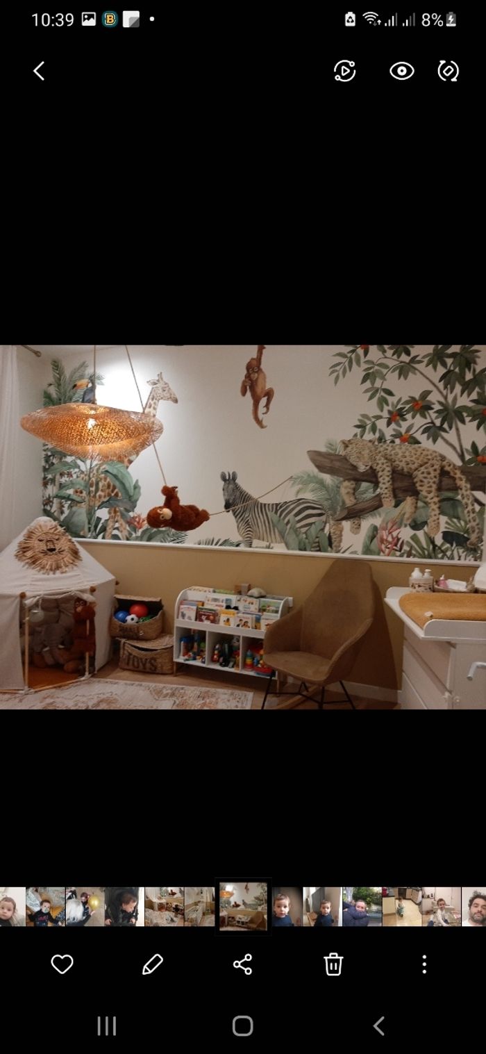 Tapisserie jungle