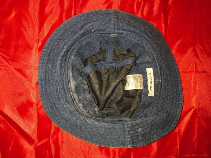 Bob Lacoste chapeau marine taille M usé - photo numéro 3