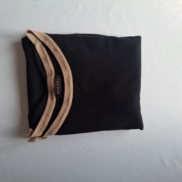 Robe noir et doré avec poches - Tissu épais et chaud - Taille S - Nuna Lie - photo numéro 3