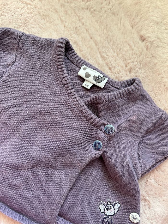 Gilet manches courtes 68 cm - photo numéro 2