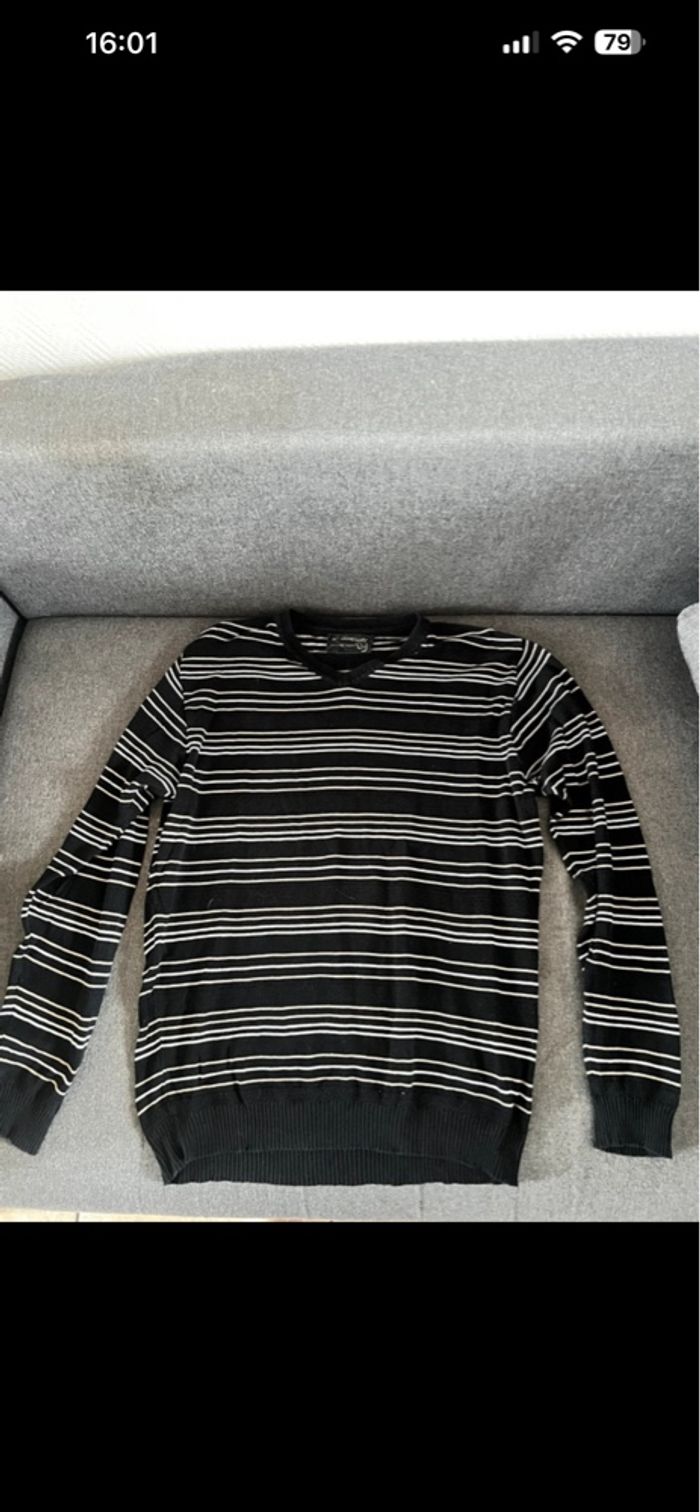 Pull à rayures