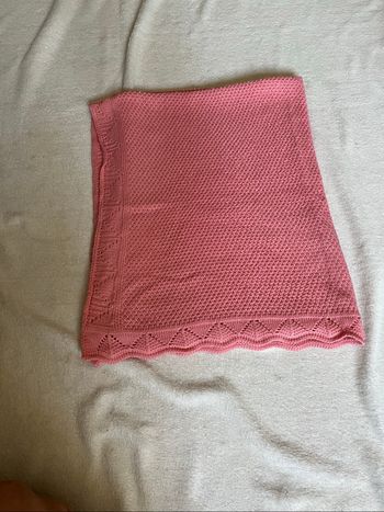 Couverture bébé fille rose