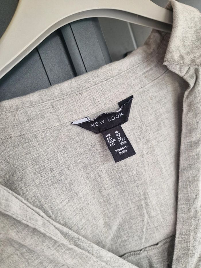 Chemise gris coton New look - photo numéro 2