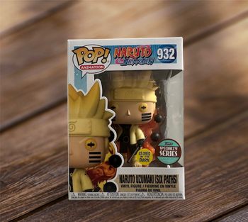 Funko Pop Naruto Shippuden Naruto uzumaki (Six Paths) 932 speciality series Glow on the Dark
