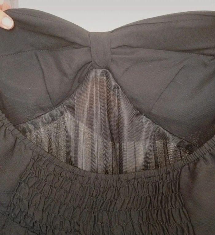 Robe bustier gaufrée soirée taille 38/40 - photo numéro 5
