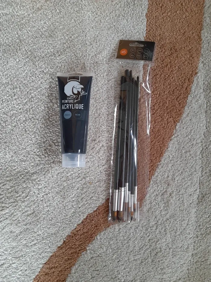 pinceau et peinture - photo numéro 3