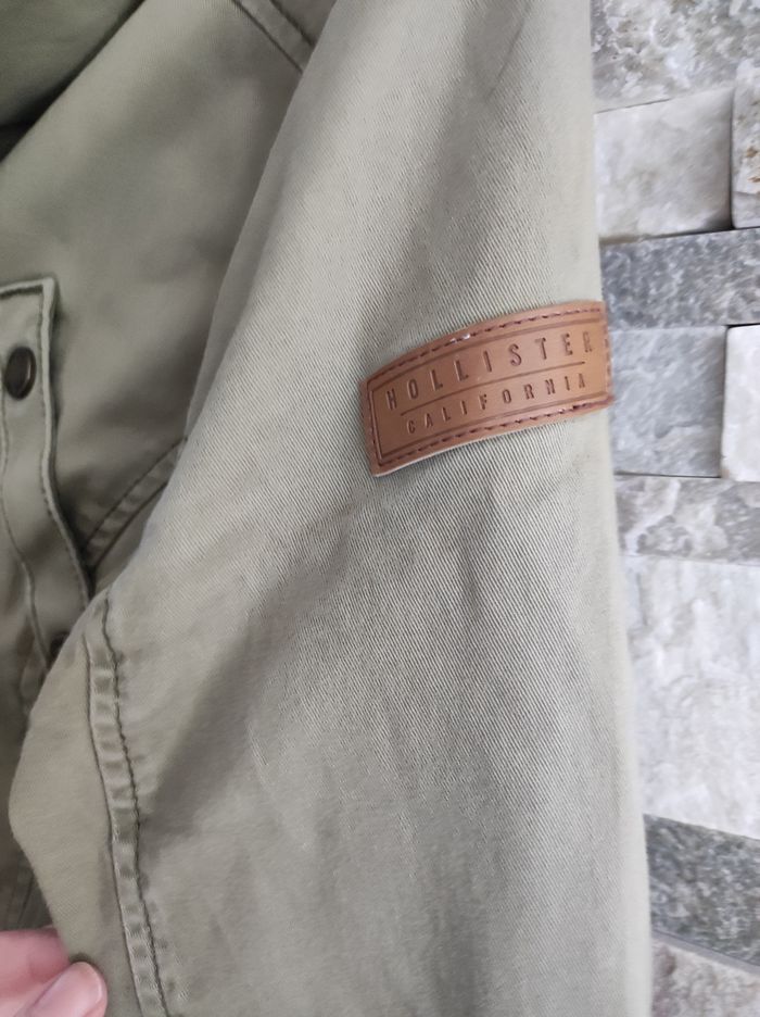 Veste kaki Hollister - photo numéro 3