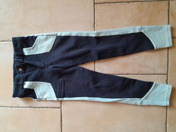 Pantalon de cheval bleu