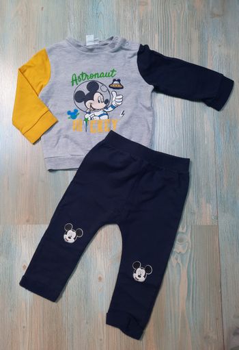 Ensemble  mickey 24 mois garçon