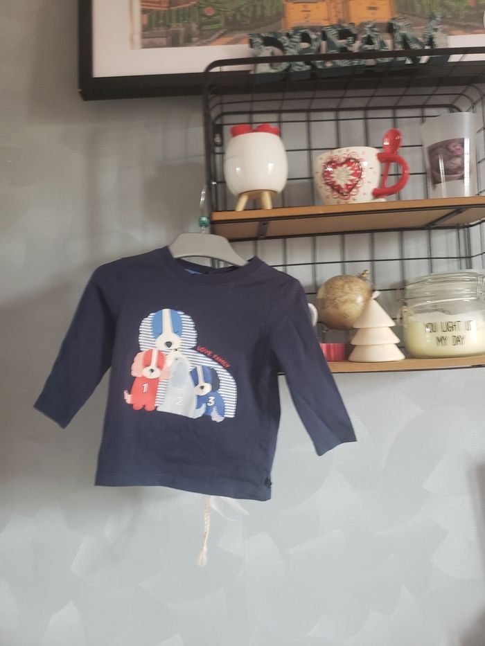 Teeshirt 🎀 Obaibi 3 mois 3€ - photo numéro 2