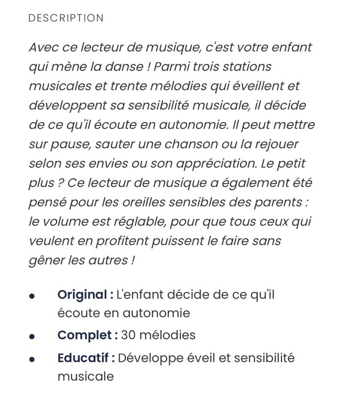 Lecteur de musique Baby Einstein - photo numéro 3