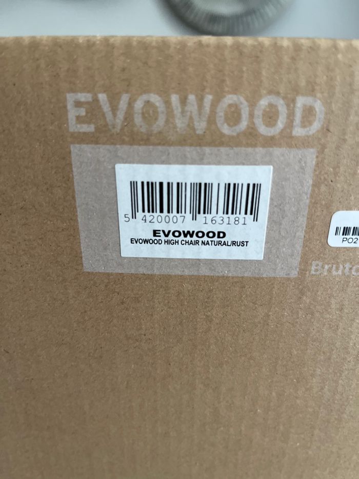 Chaise haute en bois neuve Childhome evowood - photo numéro 3