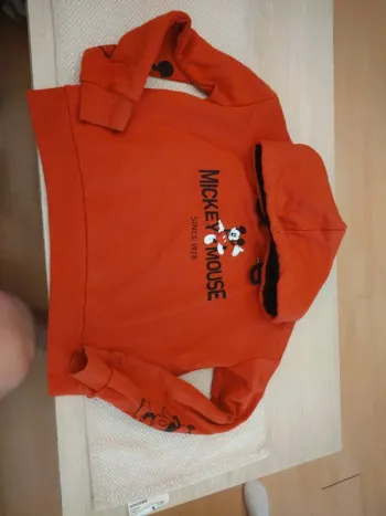 Sweat Mickey mouse 1928 court 14/16 ans