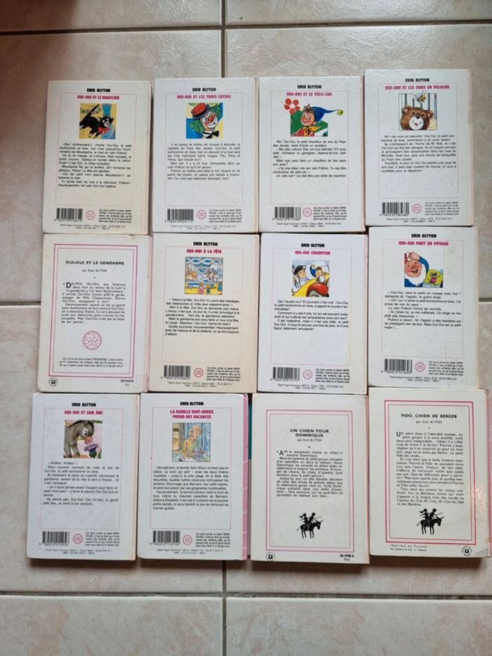 Lot de livres vintage d'Enid Blyton - photo numéro 2