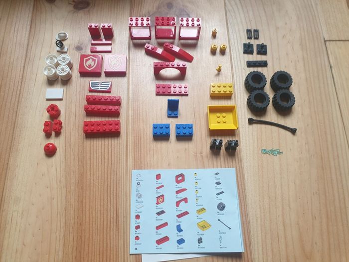 Lego camion de pompiers - photo numéro 3