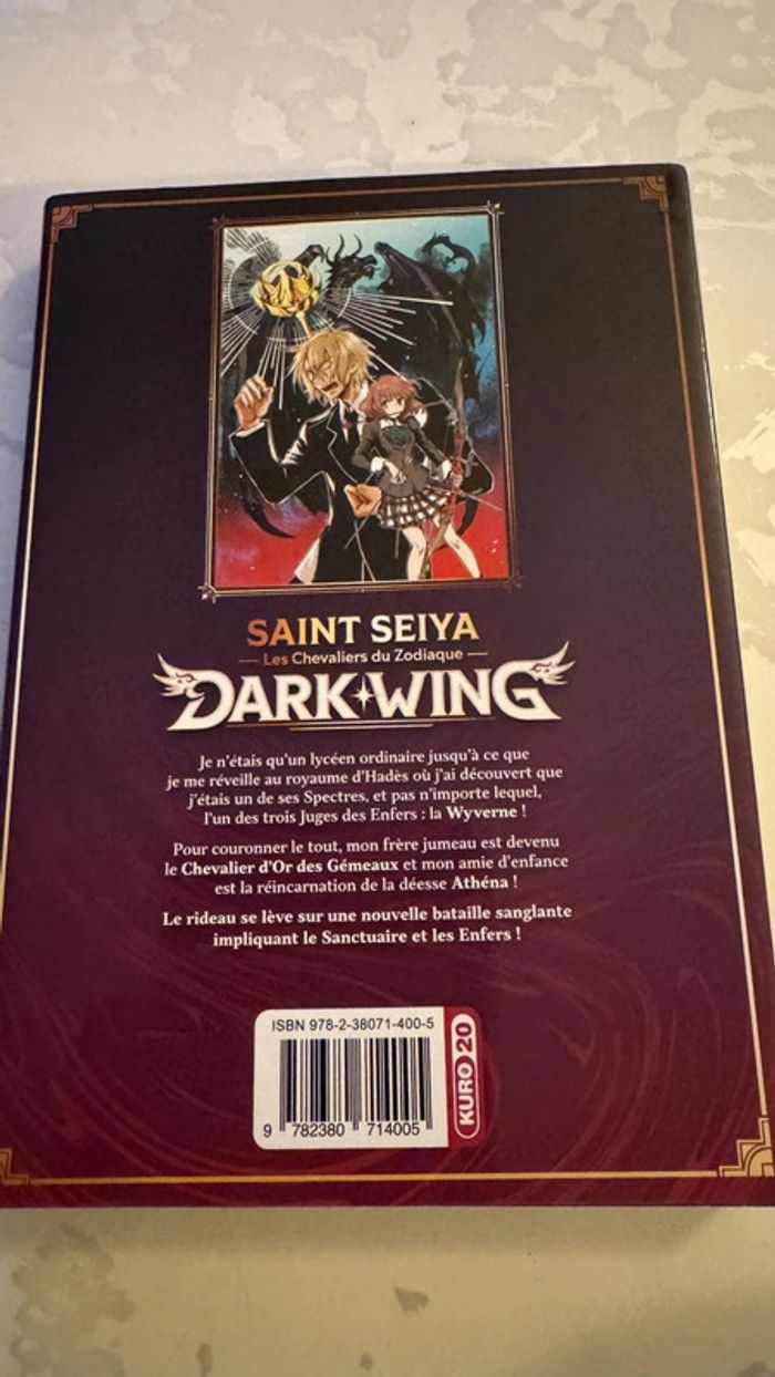 Manga - Saint Seiya Dark Wing Tome 1 - Édition Française - Comme Neuf - photo numéro 4