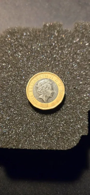 Pièce One Pound Élisabeth 2, 2016