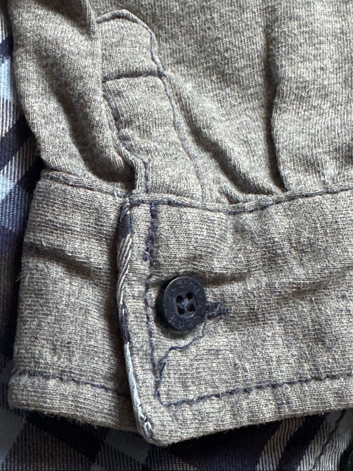 👕 chemise bi-matiere - okaidi - garçon 6 ans - 114cm- bon état - photo numéro 4