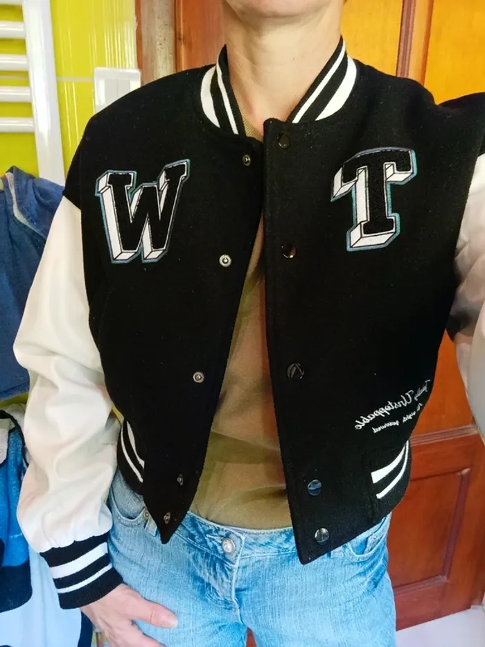 Blouson bombers noir femme Tally Weijl - photo numéro 2