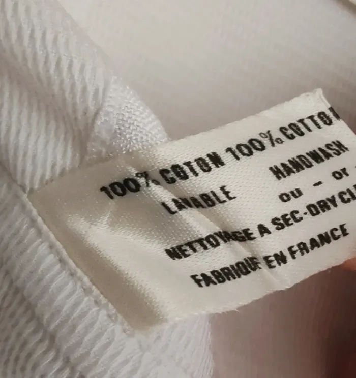 Blazer vintage Burberrys’ velours côtelé blanc T.40 – Femme - photo numéro 7
