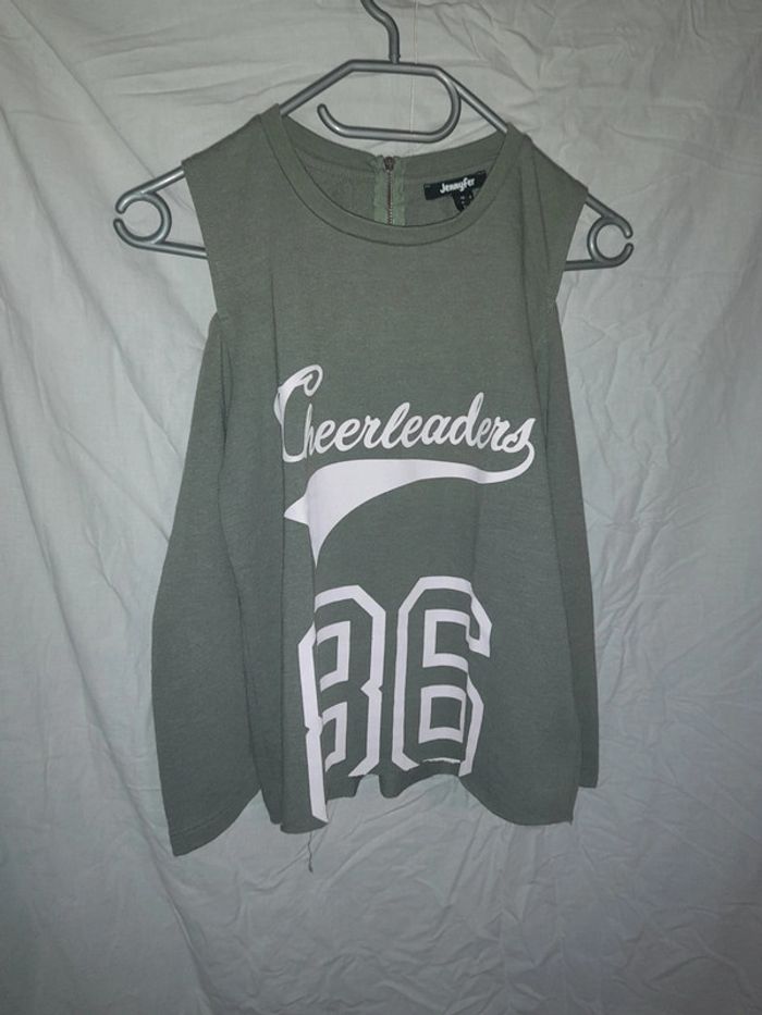 Haut manche longues vert kaki