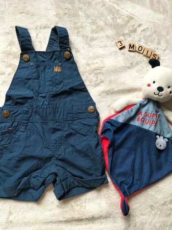 Salopette taille 3/6mois