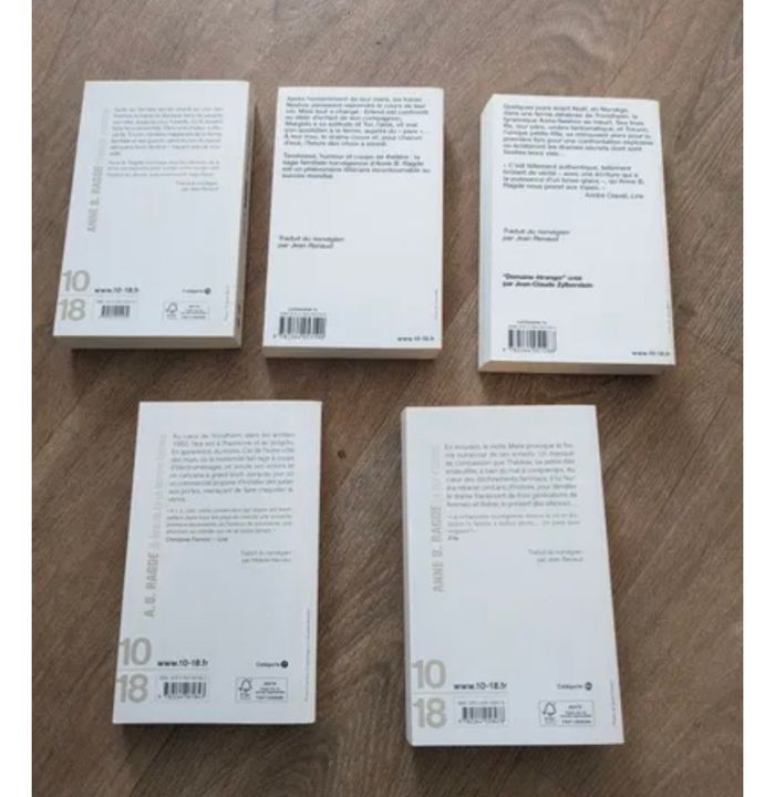 Lot de livres Anne B. Ragde - photo numéro 3