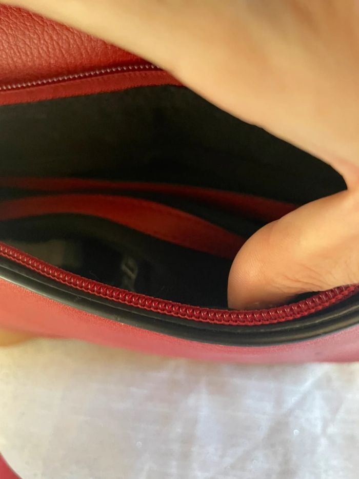 Sac à main / bandoulière Misako – Rouge élégant - photo numéro 5