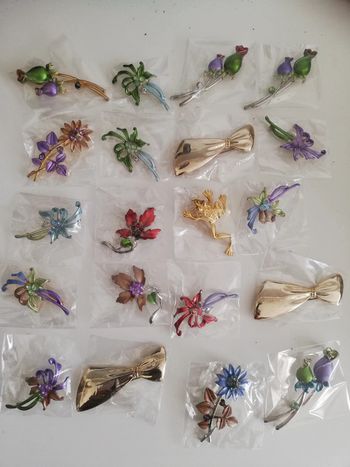 Lot de 20 broches