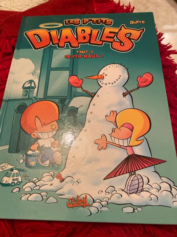 Livre BD les p’tits Diables tome 3 in-fer-naux!