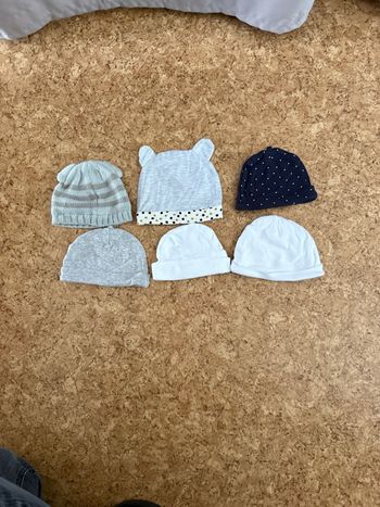 Bonnet garçon naissance