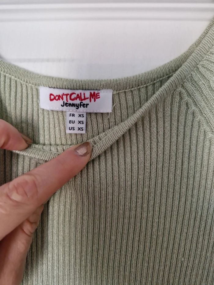 Robe moulante verte - photo numéro 2