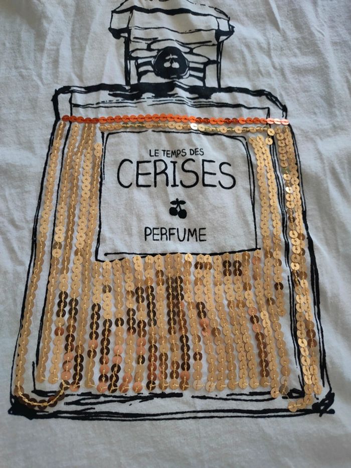 Tee shirt le temps des cerises - photo numéro 2