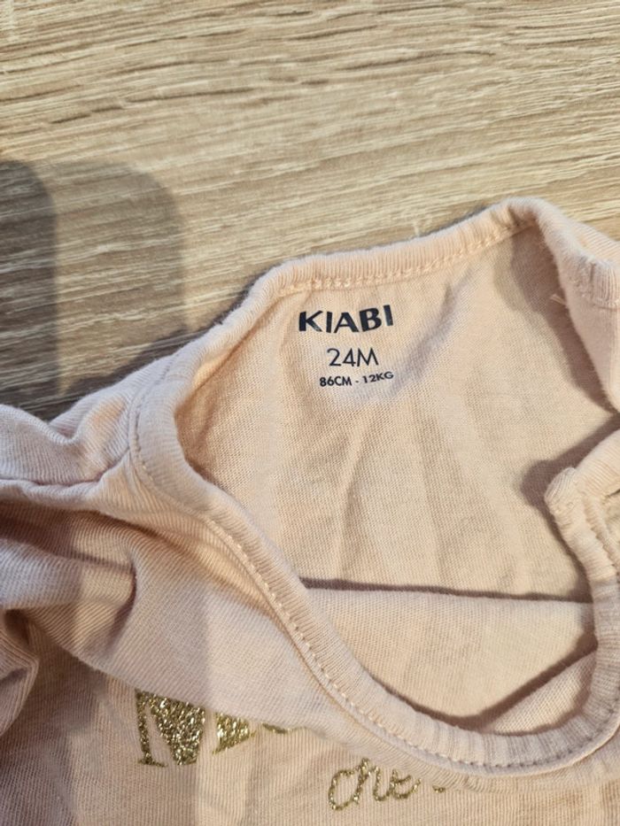 T-shirt bb Maman 24m - photo numéro 3