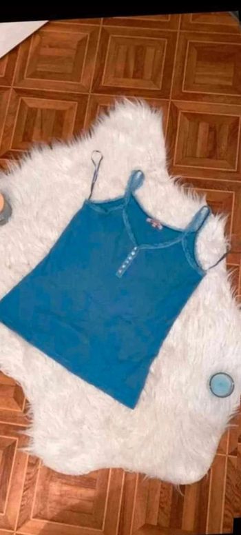 Debardeur bleu