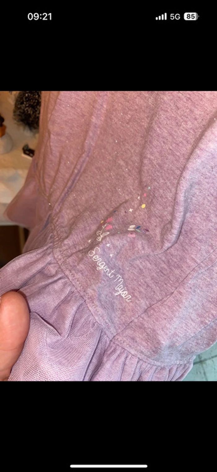 Chemise de nuit sergent major 9 ans - photo numéro 2