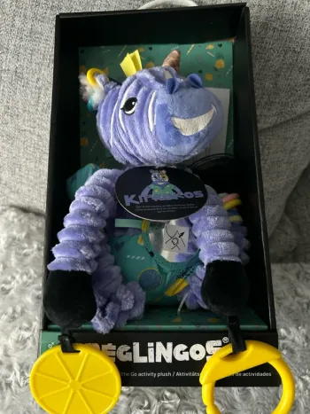 Peluche d'activités nomade Kiprokos le zèbre