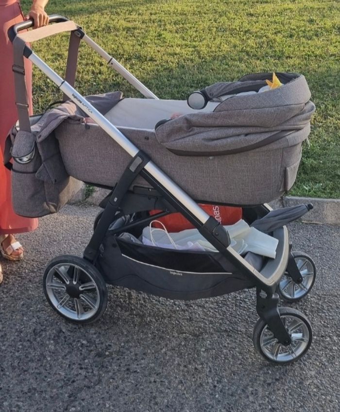 Pack poussette/nacelle/cosy Inglesina 400 EUR au lieu de 1200 EUR! - photo numéro 2