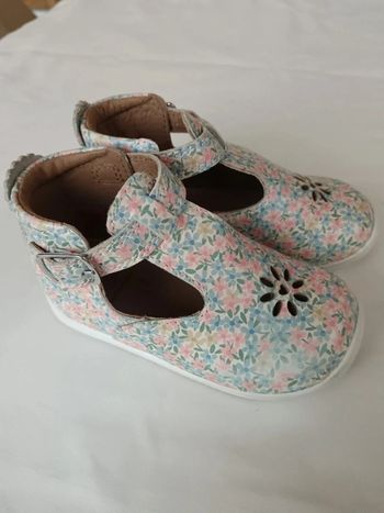 Salomés / babies cuir imprimé fleuri Vertbaudet 23