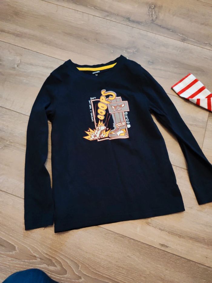 Tee-shirt manches longues Kiabi 5 ans neuf