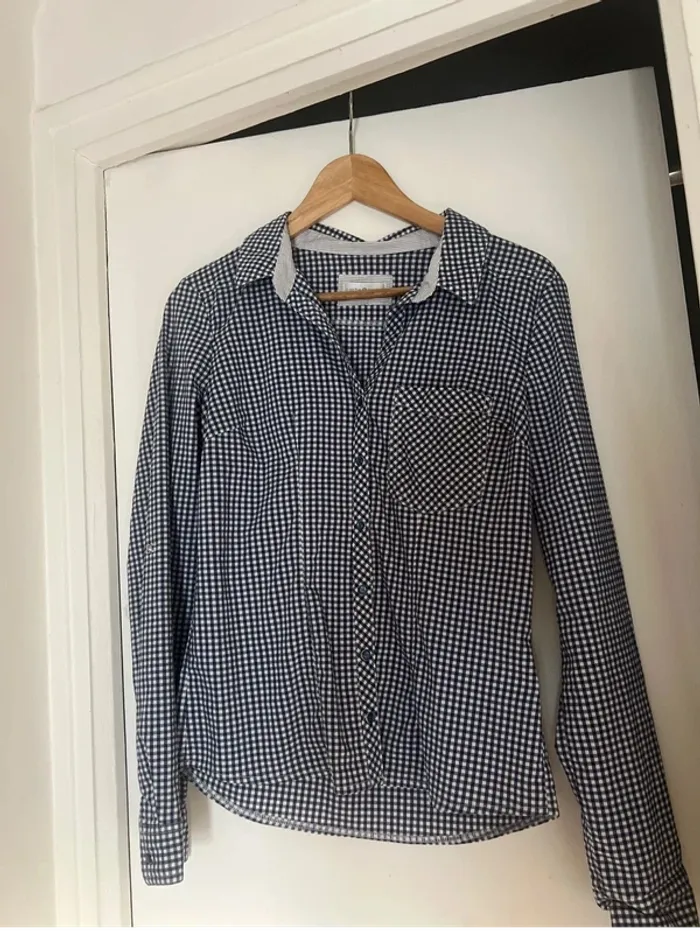 Chemise vintage - taille S - à carreaux - photo numéro 2