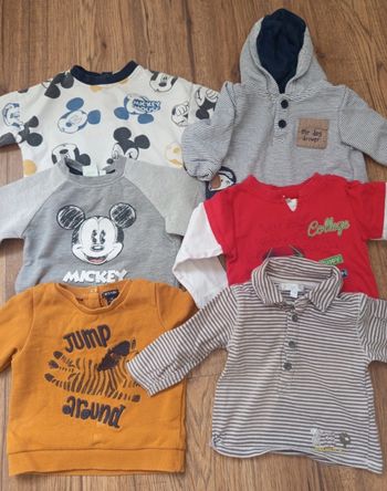 Lot pulls et tee shirt manches longues