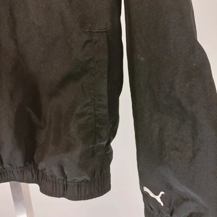 Veste de sport Puma noire à logo répété - Taille XL - A197 - photo numéro 6