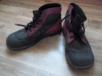 Kickers gris-violet 40 (Ch-V)