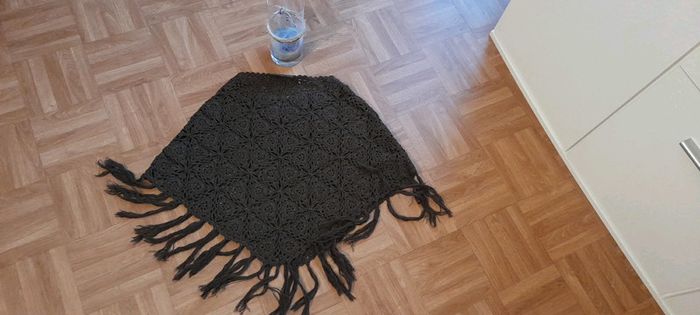 Poncho marron doré. - photo numéro 4