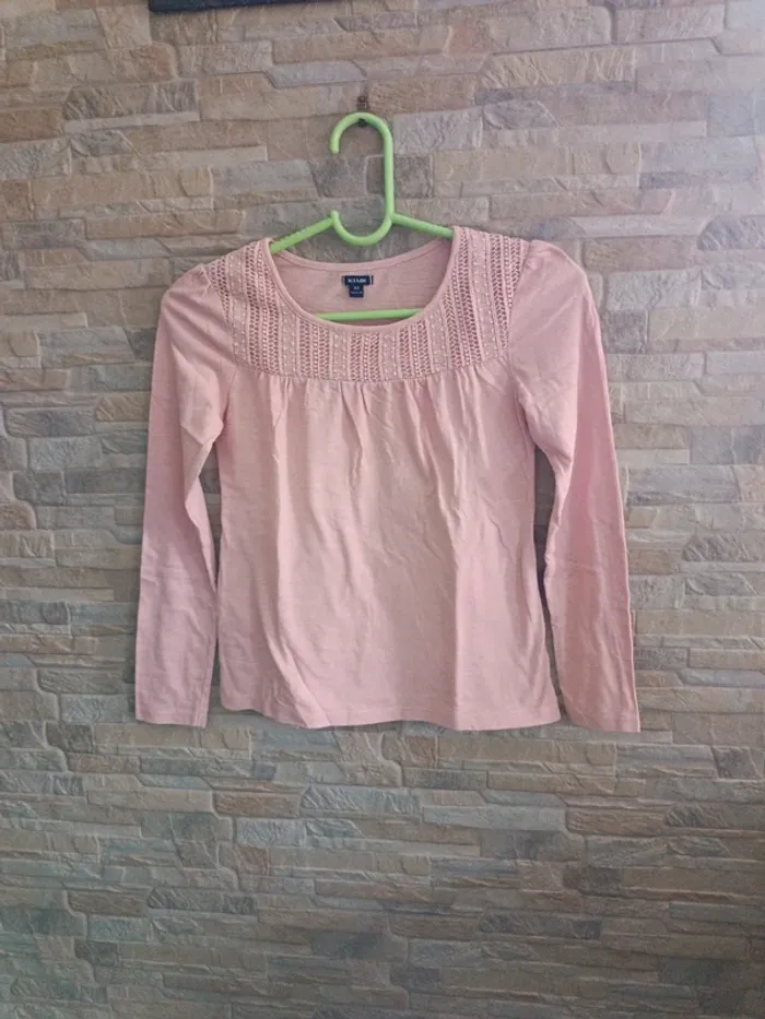 Blouse rose Kiabi 10A - photo numéro 1