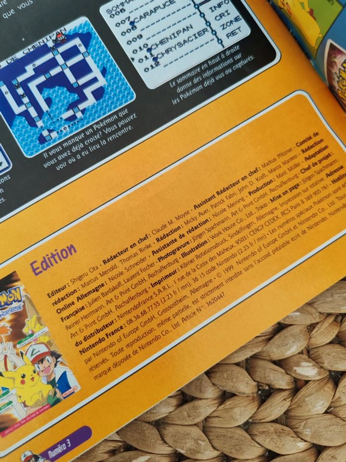 Magazine pokemon vintage - nintendo - numéro 3 - photo numéro 7