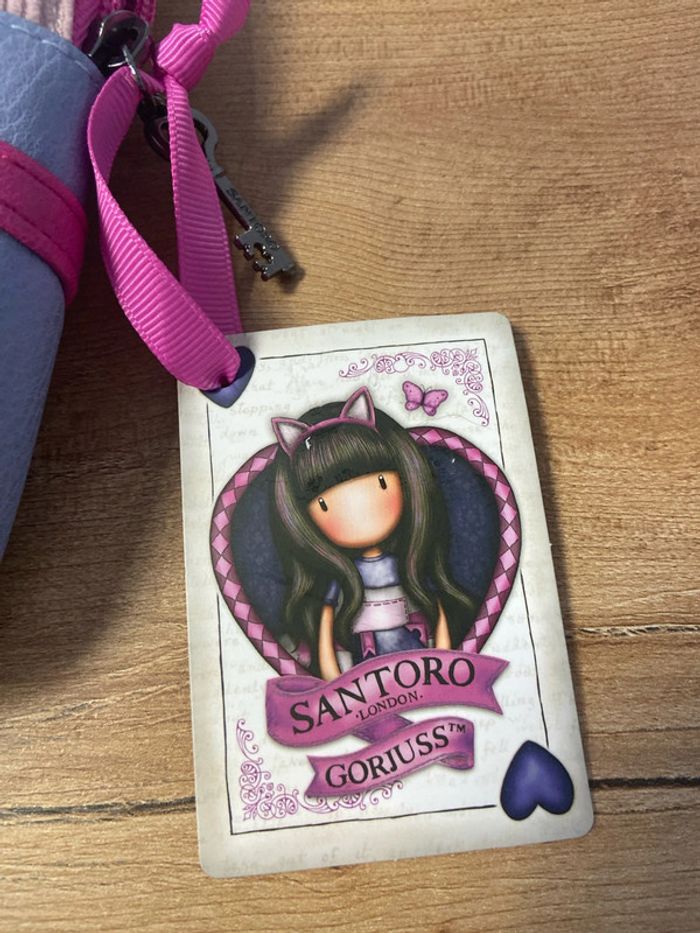 Sac santoro gorjuss violet et rose - photo numéro 6